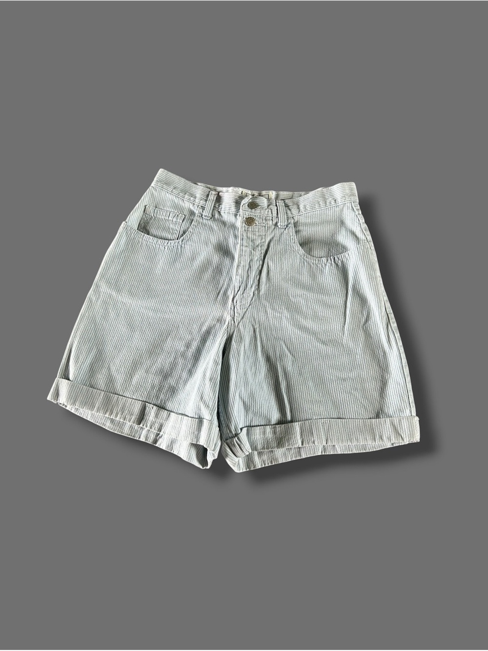 [Arizona Jeans] VTG 90s Blue and White Striped Shorts